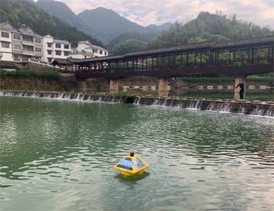 杭州千岛湖下姜村河道水质监测