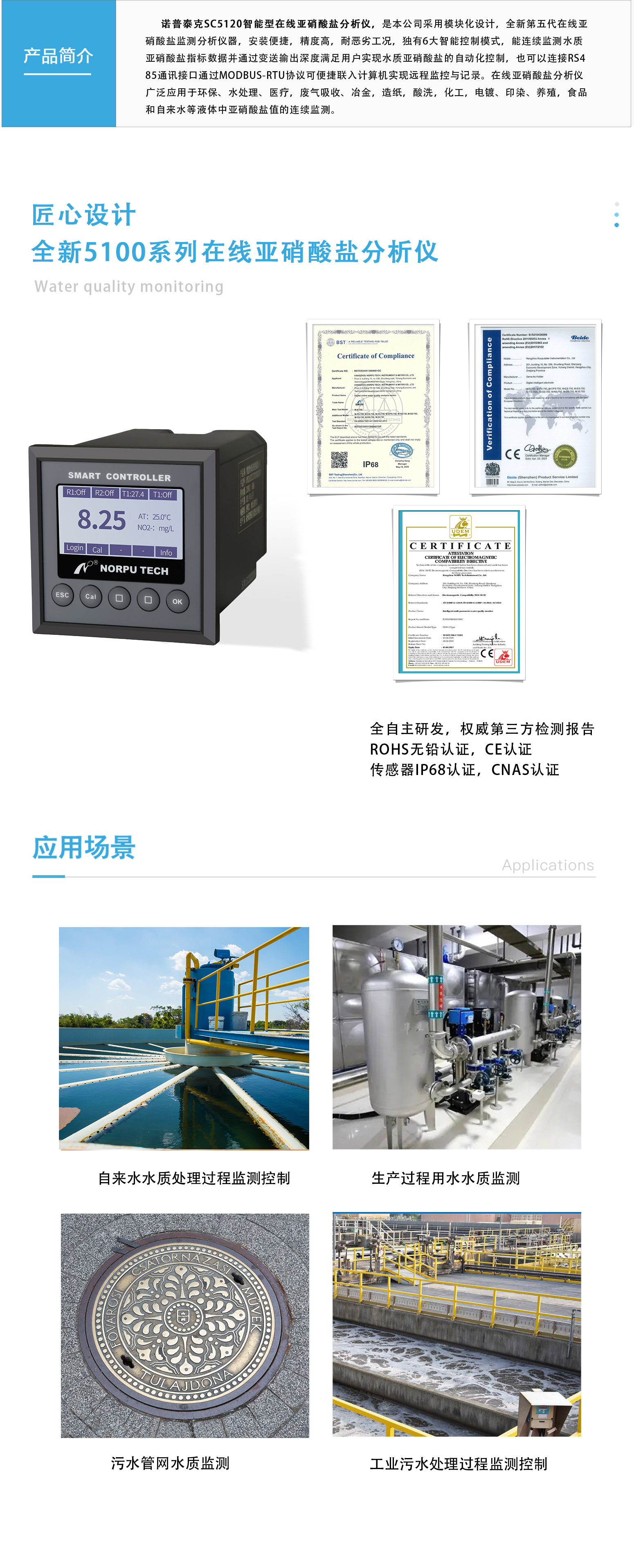 1 产品介绍 5100 亚硝酸盐